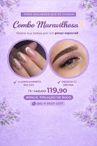 Combo Maravilhosa ✨